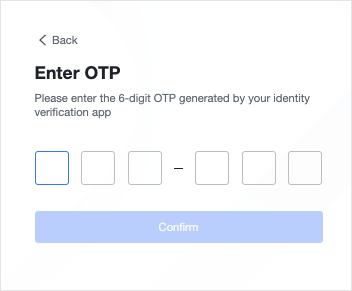 Beginners' guide | Use OTP (one-time password)