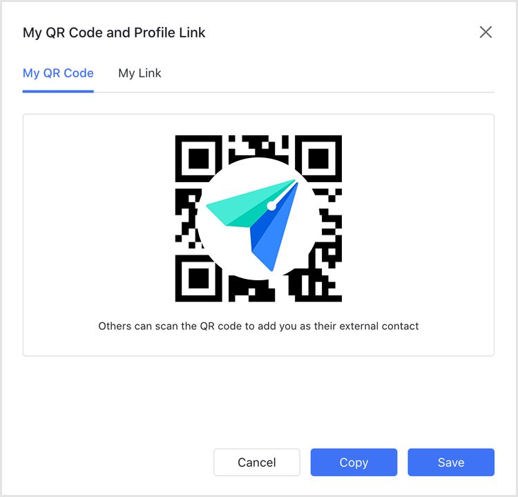 Messenger View Or Share My Qr Code And Link