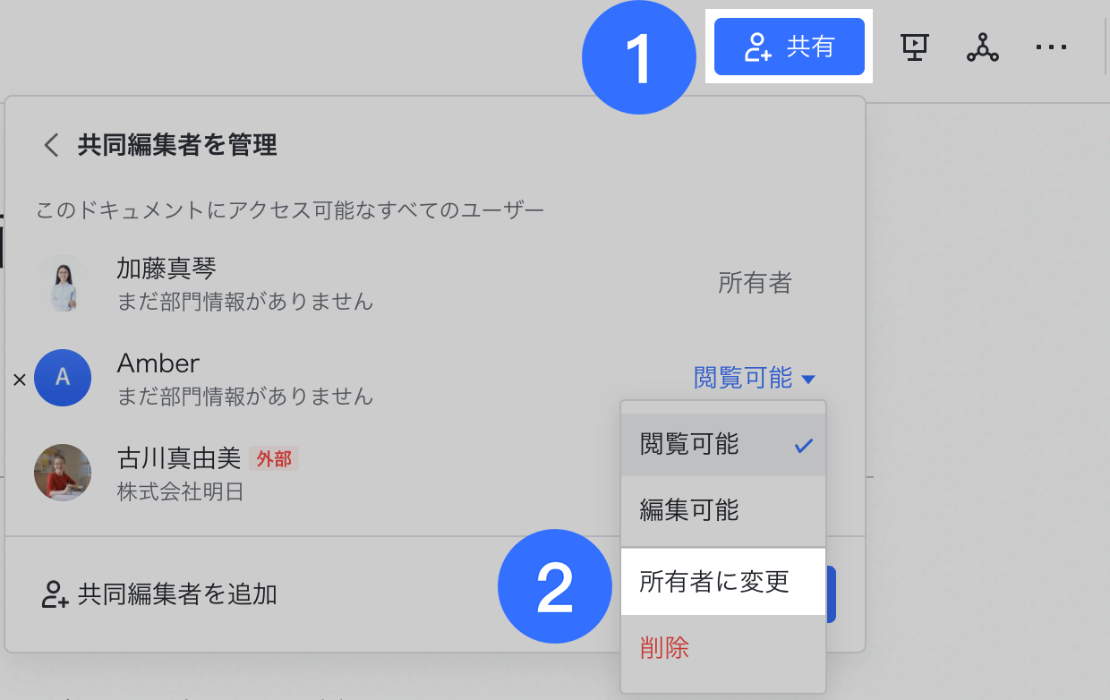 Docs ドキュメントとシートの権限を10分間でわかる