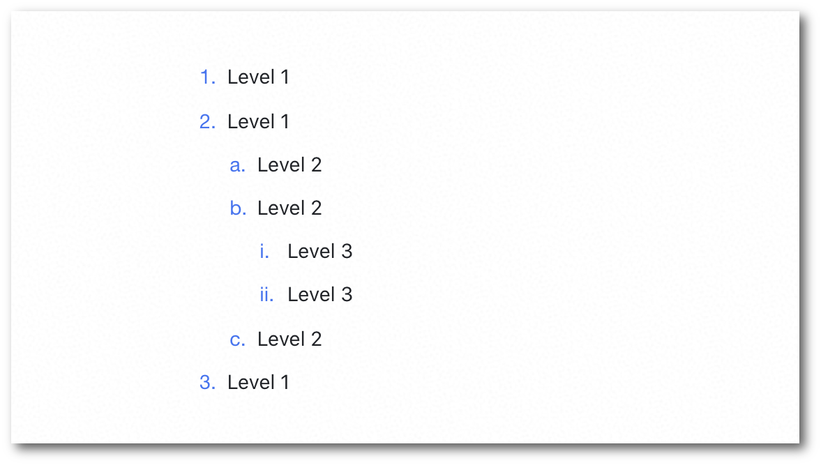 Docs | Use Numbered And Bulleted Lists In Docs